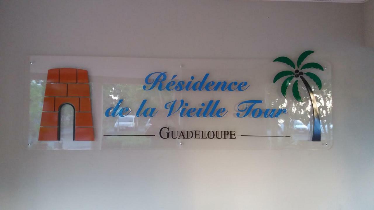 Studio En Bord De Mer - Residence La Vieille Tour Le Gosier  Bagian luar foto